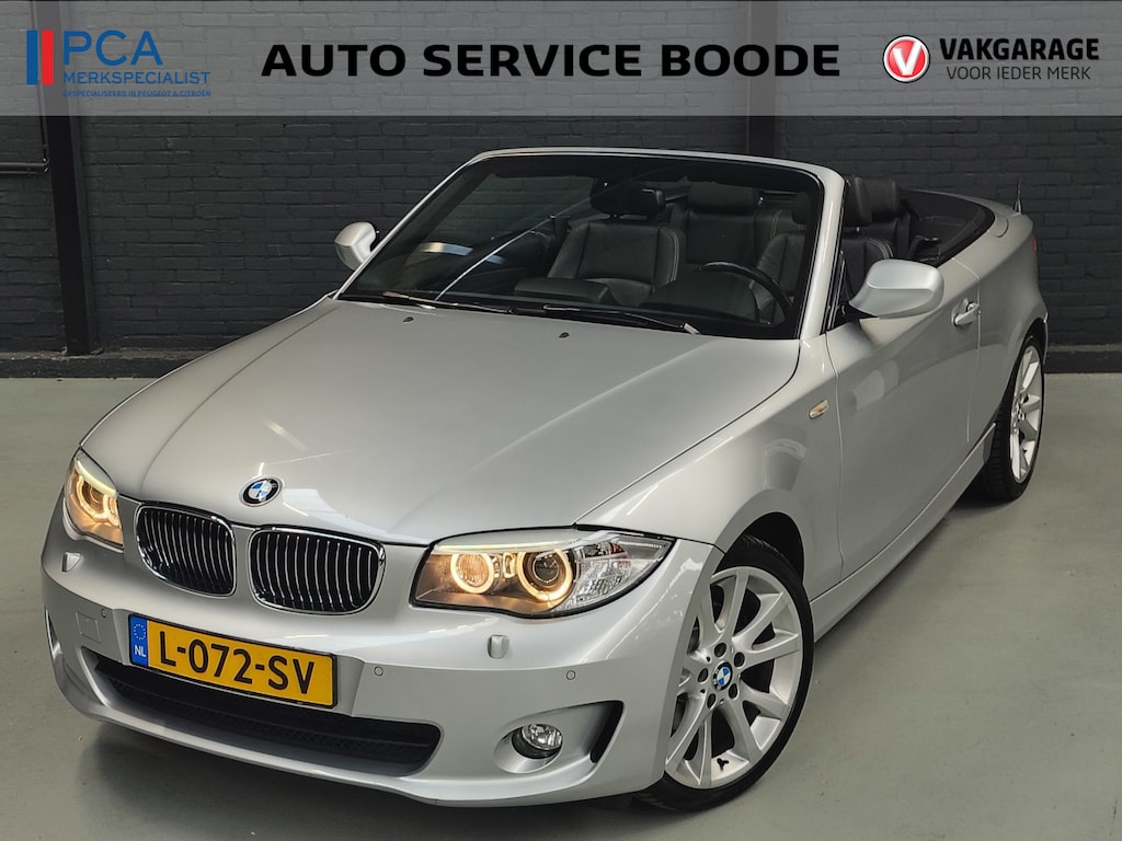 BMW 1-Serie Cabrio 125i (218 pk) High Executive automaat - leer - keyless