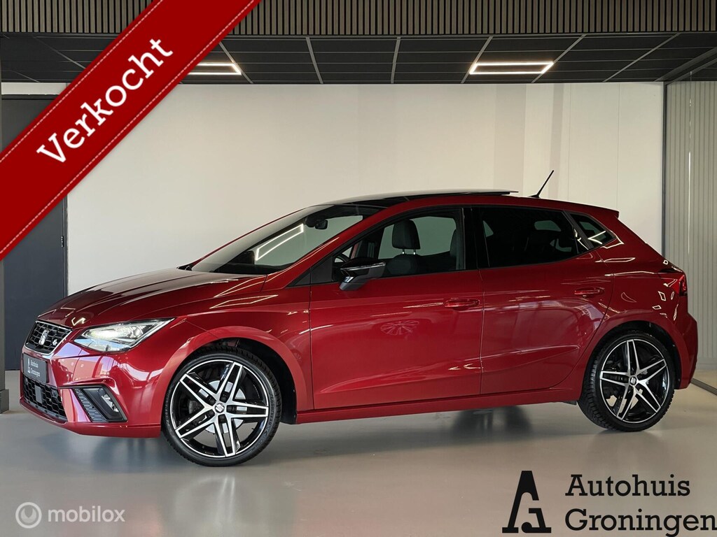 SEAT Ibiza 1.0 TSI FR | Pano | ACC | Keyless | Camera | Leder/Alcantara | 18” LM