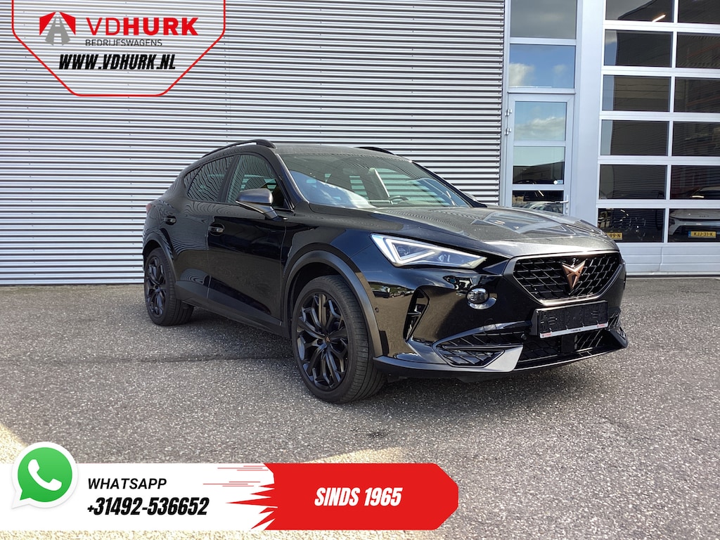 CUPRA Formentor 1.4 e-Hybrid 245 pk VZ Tribe Edition Elek.klep/ Memory/ Standkachel/ Stoelverw./ Carplay/ Adapt.Cruise/ 360.camera/ Climate/ PDC/ 19” LMV