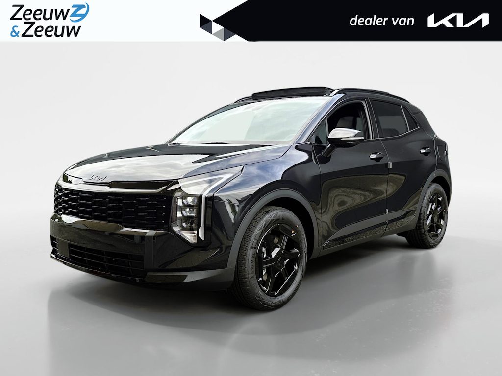 Kia Sportage 1.6 T-GDi Hybrid Black Edition Advanced | TIJDELIJK ACTIE MODEL| DIRECT LEVERBAAR | 3000,- INRUILVOORDEEL | Panorama Schuif/Kanteldak | Elektrisch verstelbare Stoelen |