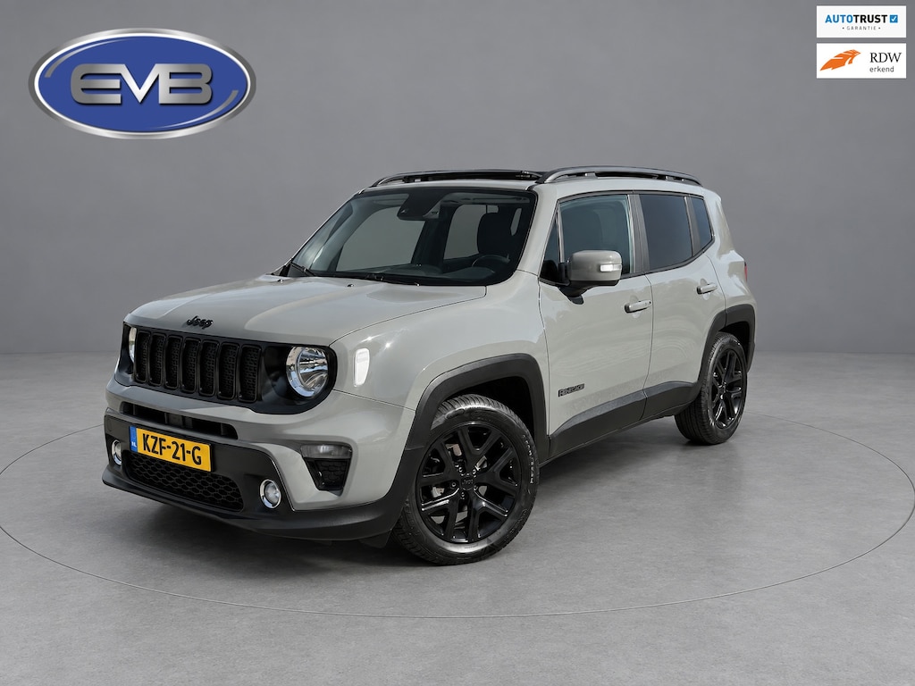 Jeep Renegade 1.0T Limited sport, electrisch glazen panoramadak, trekhaak, extra getint glas, parkeersensoren v+a