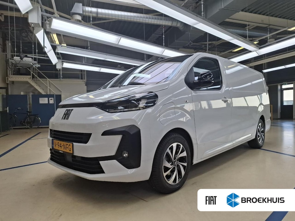 Fiat e-Scudo L3 75kWh | 8 JAAR GARANTIE | CAMERA | DRAADLOOS CARPLAY | BETIMMERING | LED | 17" LM VELGEN | COMFORT WAND |