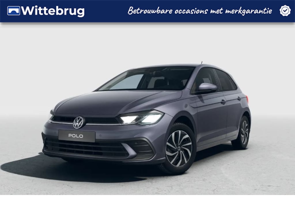 Volkswagen Polo 1.0 TSI 95PK Life / Adaptive Cruise Control / App Connect / Digital Cockpit / Parkeersensoren V+A / 15'' LMV / VW