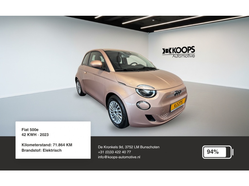 Fiat 500e Lim. Icon