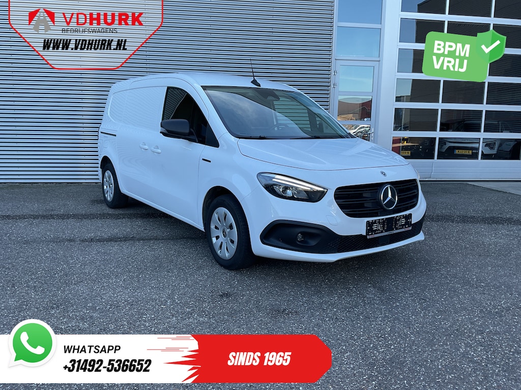 Mercedes-Benz eCitan 112 Pro L2 51 kWh 280 WLTP LED/ Snellader/ 3pers./ Stoelverw./ Stuurverw./ Carplay/ Navi/ Camera/ Climate/ Cruise