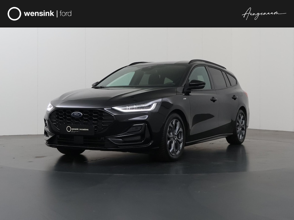 Ford Focus Wagon 1.0 EcoBoost Hybrid ST Line X 155pk Automaat | Afn. Trekhaak | Adaptieve Cruise Control | HUD | BLIS | Winterpakket |