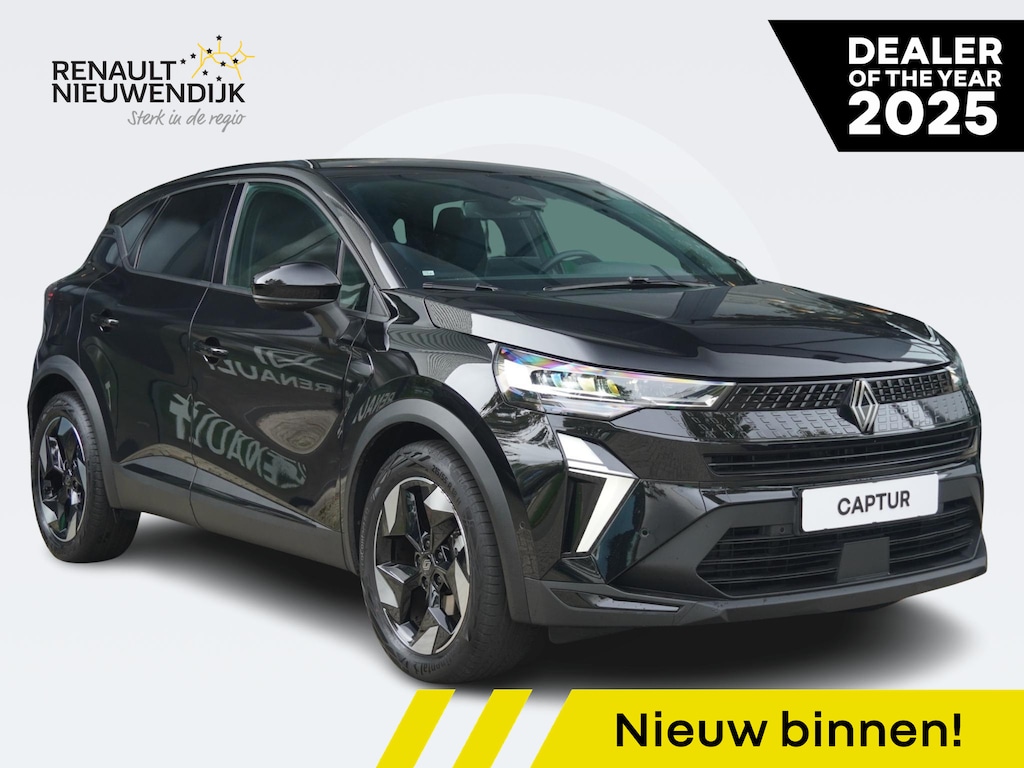 Renault Captur 1.8 full hybrid 160 techno AUTOMAAT / 12.000KM / PACK WINTER / NAVI / CAMERA / PDC 360 / ADAPT. CRUISE / STOELV. / STUURV. / CLIMATE / KEYLESS / PRIVACY GLASS / APPLE CARPLAY / 18'' LMV