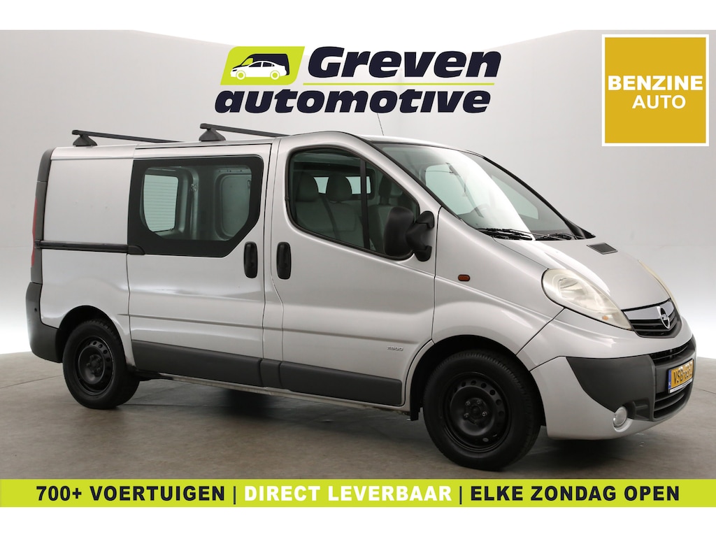 Opel Vivaro 2.0i L1H1 | Marge | Benzine | Airco | 3 Zits | Trekhaak | 2xSchuifdeur