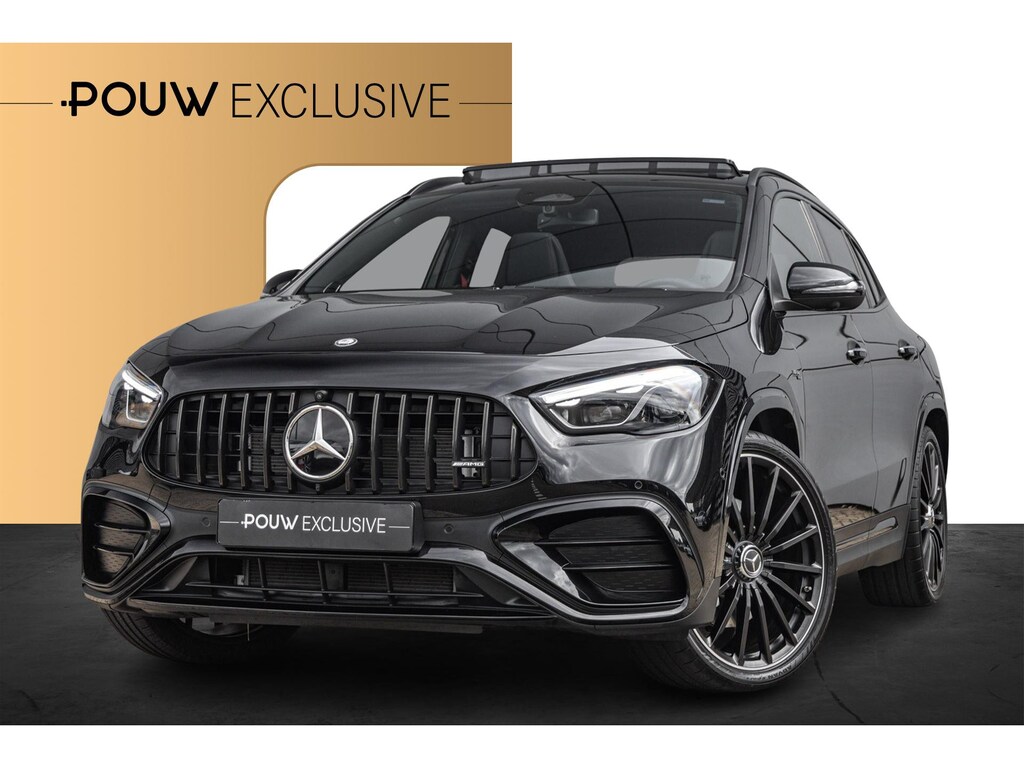Mercedes-Benz GLA AMG 35 306pk 4MATIC | Panoramadak | 360 camera | Trekhaak | AMG Styling | Achteruitrijcamera | Sportstoelen | Voorstoelen Verwarmd | 21'' Velgen