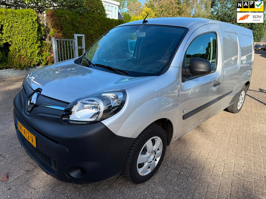 Renault Kangoo Express Z.E. Maxi INCL. ACCU (SoH 100 %!) AC NAVI GEISOLEERDE(GECONDITIONEERDE) LAADRUIMTE