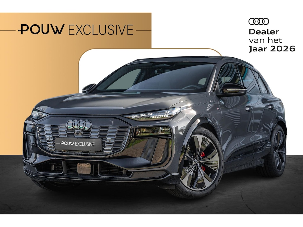 Audi Q6 e-tron 252pk S Edition 83 kWh | Panoramadak | Trekhaak | Luchtvering | 360 Camera | Leder | 21" LMV