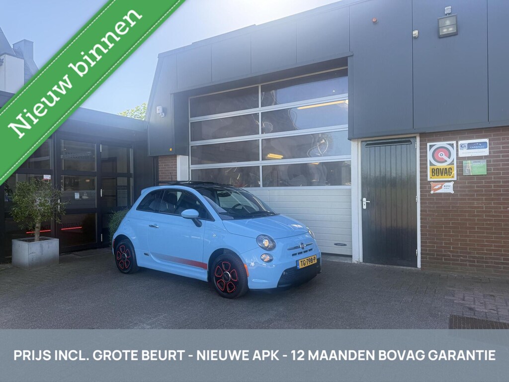 Fiat 500e 24kwh LEER/PANO/CRUISE *ALL-IN PRIJS*