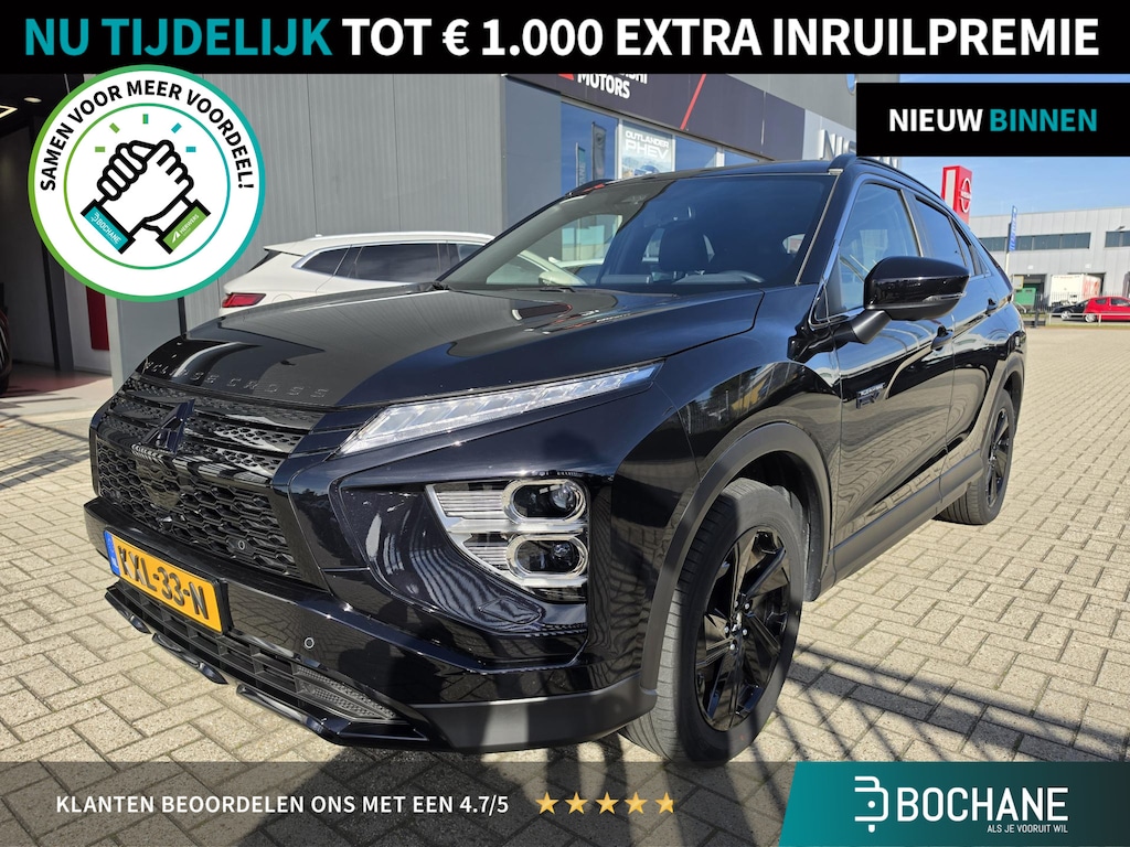 Mitsubishi Eclipse Cross 2.4 PHEV Black Edition | 360° Camera | Navigatie | Stoel en stuurverwarming |