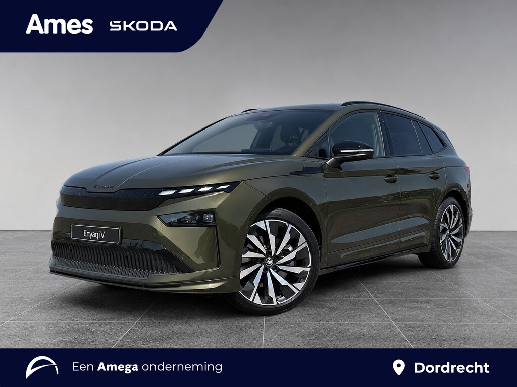 Skoda Enyaq 85 Sportline Tour Edition | 21'' Velgen 'Supernova' | Trekhaak | Panoramadak | 360 Camera | Head-Up Display | CANTON Geluidsysteem