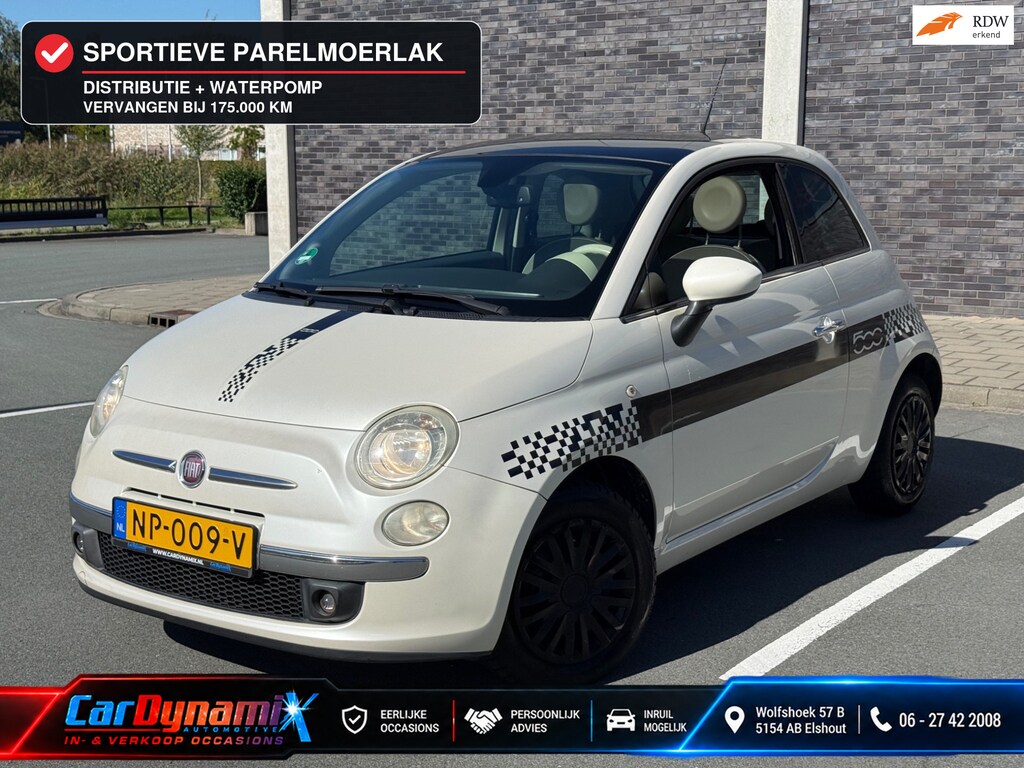Fiat 500 1.4-16V Pop | Pano | Airco | Distr + Waterpomp OK