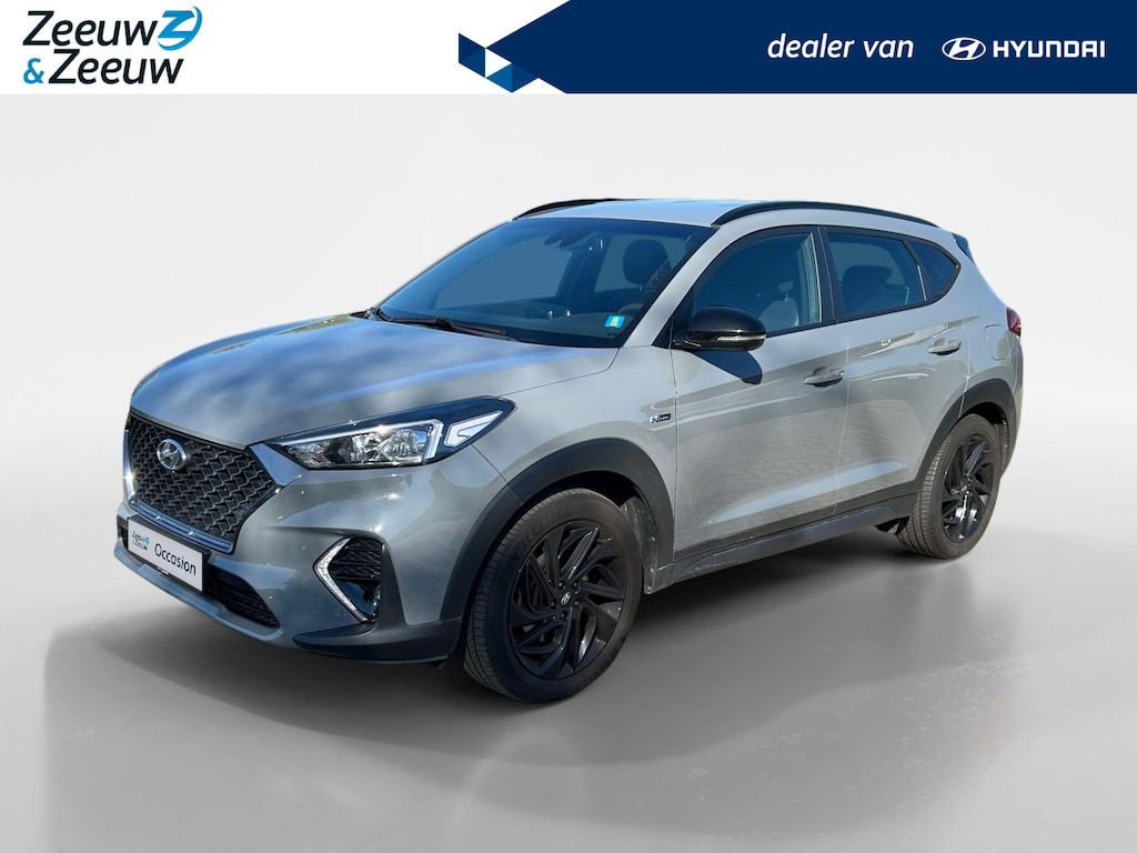 Hyundai Tucson 1.6 T-GDI N-Line AUTOMAAT, Super nette gave uitvoering, Zeer veel opties! NU RIJKLAARPRIJS incl. 1 JAAR GARANTIE!! Premiumpakket GRATIS!