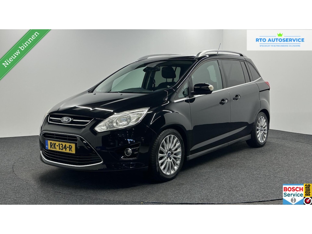 Ford Grand C-Max 1.6 SCTi Titanium 7p. TREKHAAK ECC CRUISE LM NAVI.