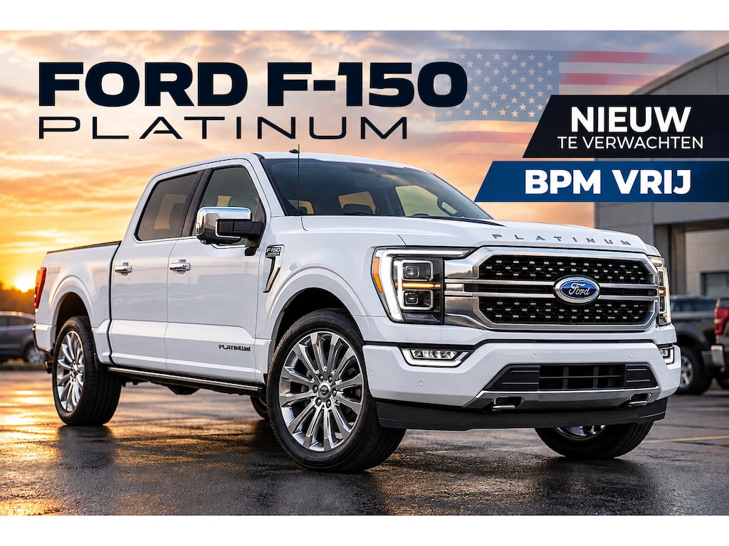 Ford F-150 USA 3.5 V6 Ecoboost Platinum Crew Cab 4x4 Geheel rijklaar incl Garantie en LPG volledig BPM vrij