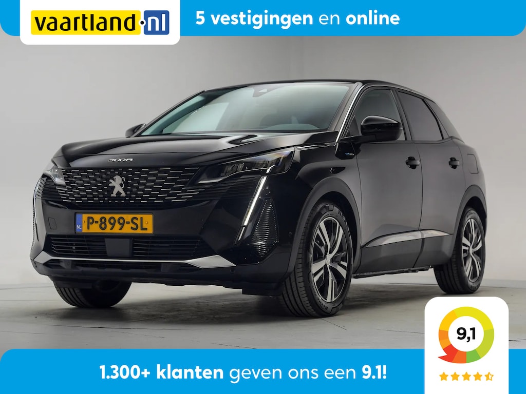 Peugeot 3008 1.6 HYbrid 225pk Allure Pack Business Aut. [ LED Apple/Android Navi Camera ]