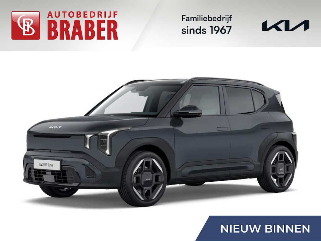 Kia EV2 GT-Line 61 kWh | Nieuw | Direct leverbaar | Actieradius tot 418 km (WLTP) | Tot € 3.000 inruilvoordeel bij aanschaf | 18% bijtelling |