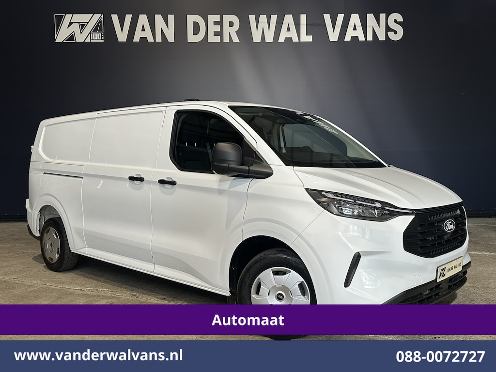 Ford Transit Custom 2.0 TDCI 170pk Automaat L2H1 Euro6 Airco | Camera | LED | Apple Carplay | Cruisecontrol | Stoelverwarming Android Auto, Verwarmde voorruit, Parkeersensoren, Bijrijdersbank