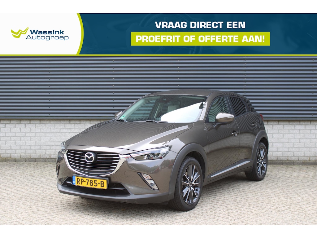 Mazda CX-3 2.0 SkyActiv-G 120 SkyLease GT Hoogwaardig afgewerkt interieur!