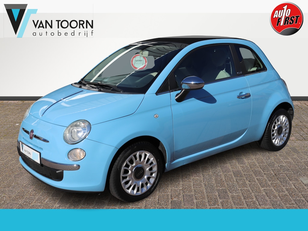 Fiat 500C 1.2 Easy Cabrio dak, distributieriem is vervangen, goed onderhouden.