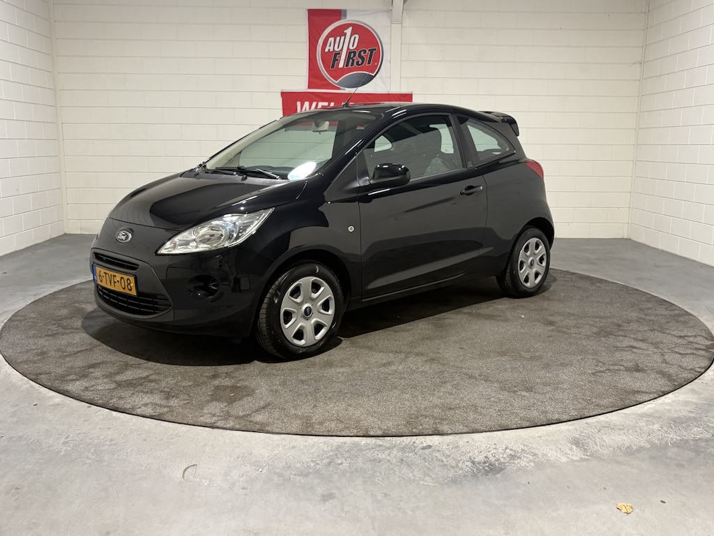 Ford Ka 1.2 Style start/stop, Topstaat, nwe distr. riem, Airco, Ruikt nog nieuw, Prijs incl. apk. beurt en 3 mnd garantie