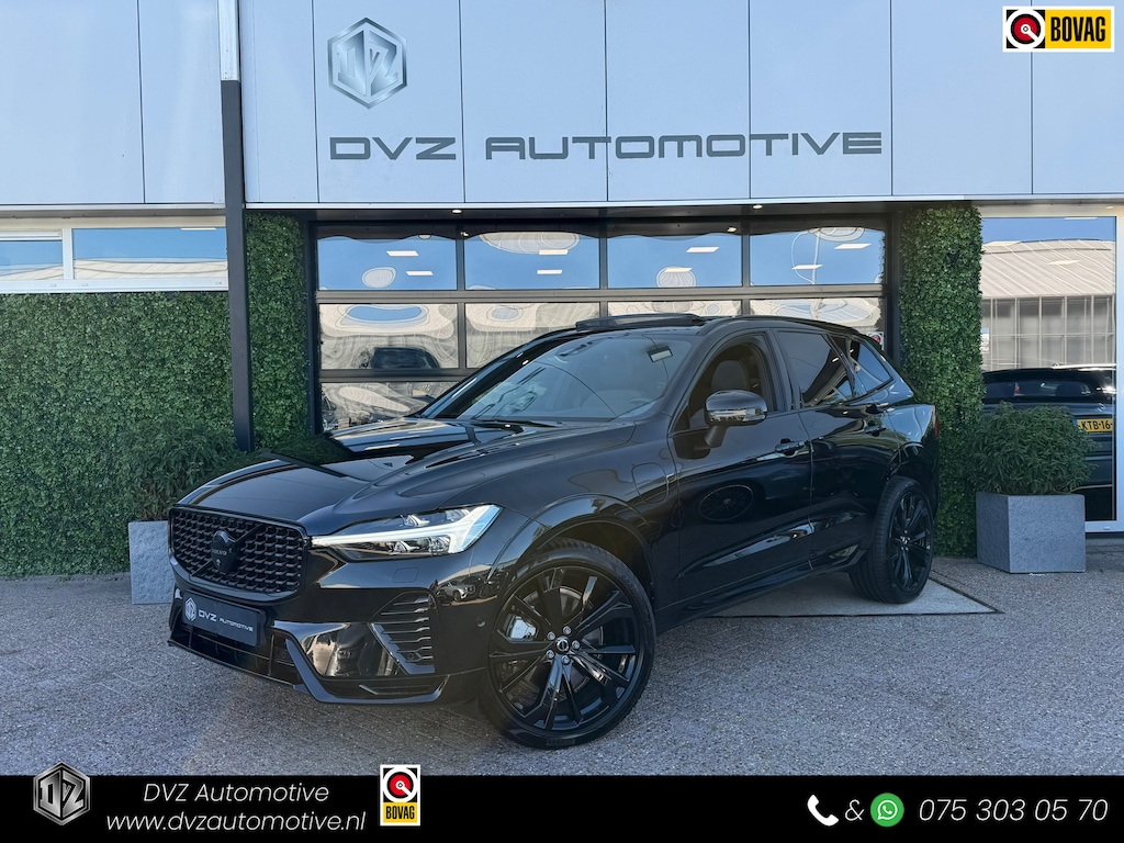 Volvo XC60 2.0 T6 PHEV 350PK AWD Plus Black Edition | SOH 100% | Pano | H/K Sound | Memory | BTW