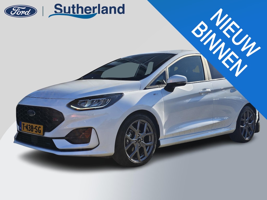 Ford Fiesta 1.0 EcoBoost Hybrid ST-Line X Nieuwstaat | Led | PDC | Navigatie | Achteruitrijcamera | Lane assist | 17'' velgen | Winterpack | B&O audi etc.