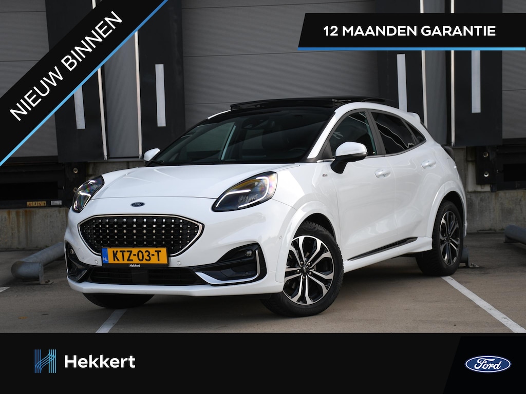Ford Puma ST-Line Vignale 1.0 EcoBoost Hybrid 155pk Automaat PANO | LEDER | MASSAGE | WINTER-PACK | B&O | ADAPT. CC | 17''LM