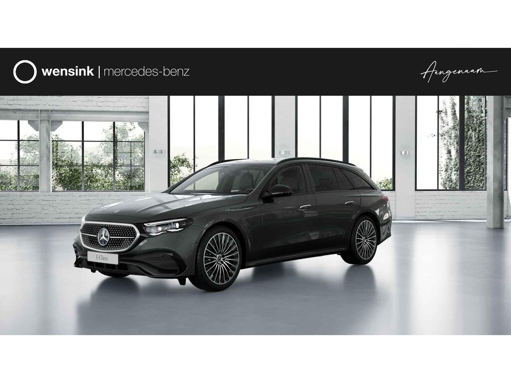 Mercedes-Benz E-klasse Estate 300 e Sport Edition | Trekhaak | Hyperscreen | Multispaaks | Panoramadak | Leder | Memory | Night |