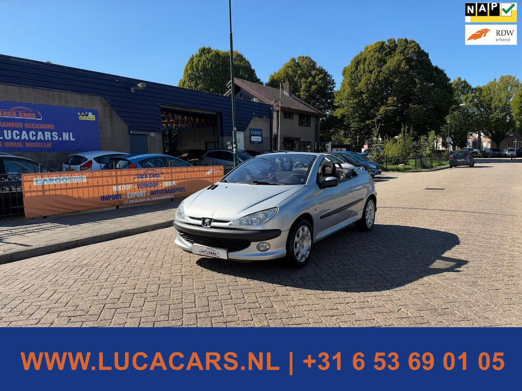 Peugeot 206 CC 1.6-16V Airco NIEUWE APK!
