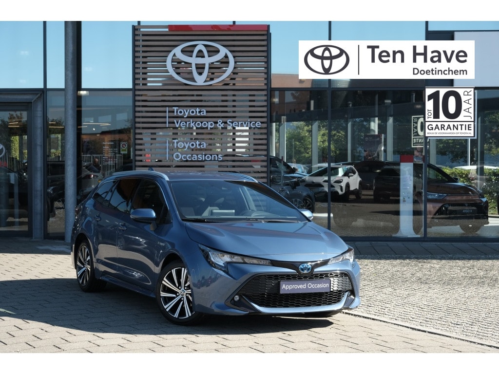 Toyota Corolla Touring Sports 1.8 Hybrid Dynamic Automaat | Apple CarPlay & Android Auto | Smart Entry | 17" lichtmetalen velgen design 'Dynamic' (Hatchback & Touring Sports) | 7 inch digitaal instrumentenpaneel | Toyota Touch® 2