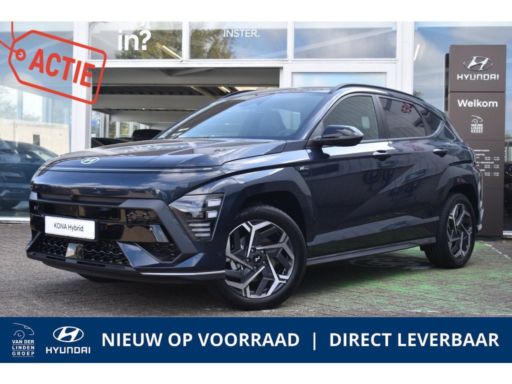 Hyundai Kona 1.6 GDI HEV N Line € 4.000,- Voorraad Voordeel!!..