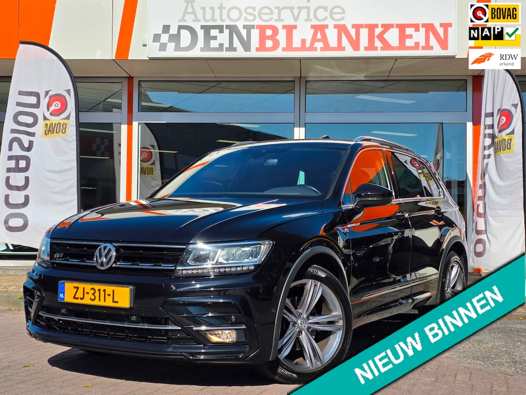 Volkswagen Tiguan 1.5 TSI ACT Highline Bns R-Line BJ.2019 / Navi / Clima / Adapt. Cruise / Camera / LED Kopl. / 19"Lmv / Trekhaak!