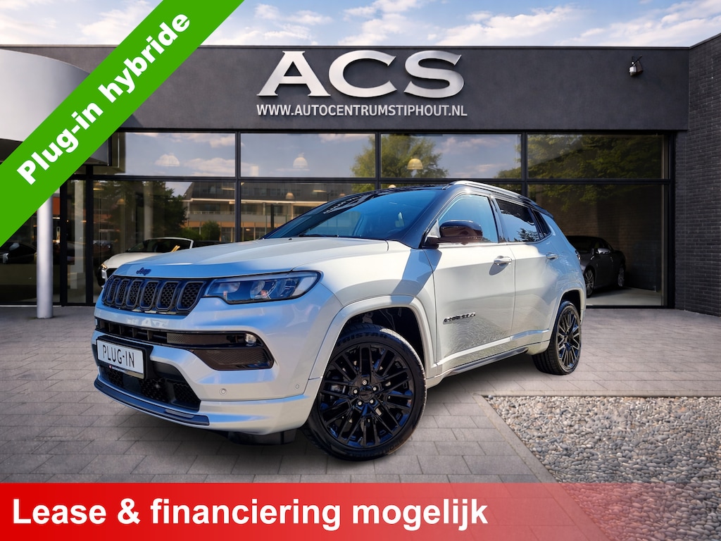 Jeep Compass 4xe 240 S - Plugin | Alle opties | Afn. trekhaak | Panorama | Smetteloze staat!