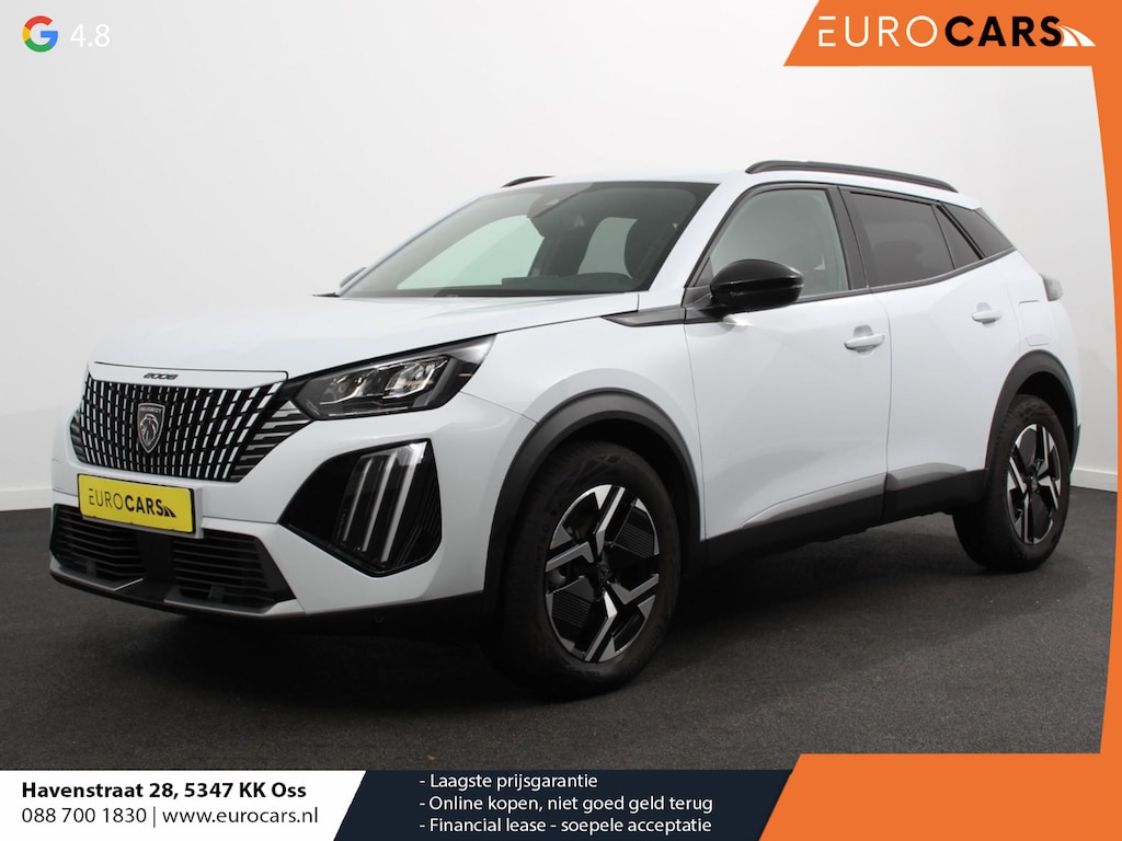 Peugeot 2008 1.2 Hybrid 136 pk Automaat Allure Navigatie Apple Carplay/Android Auto Climate Control Dab Led Parkeer sensoren Cruise Control Stoelverwarming