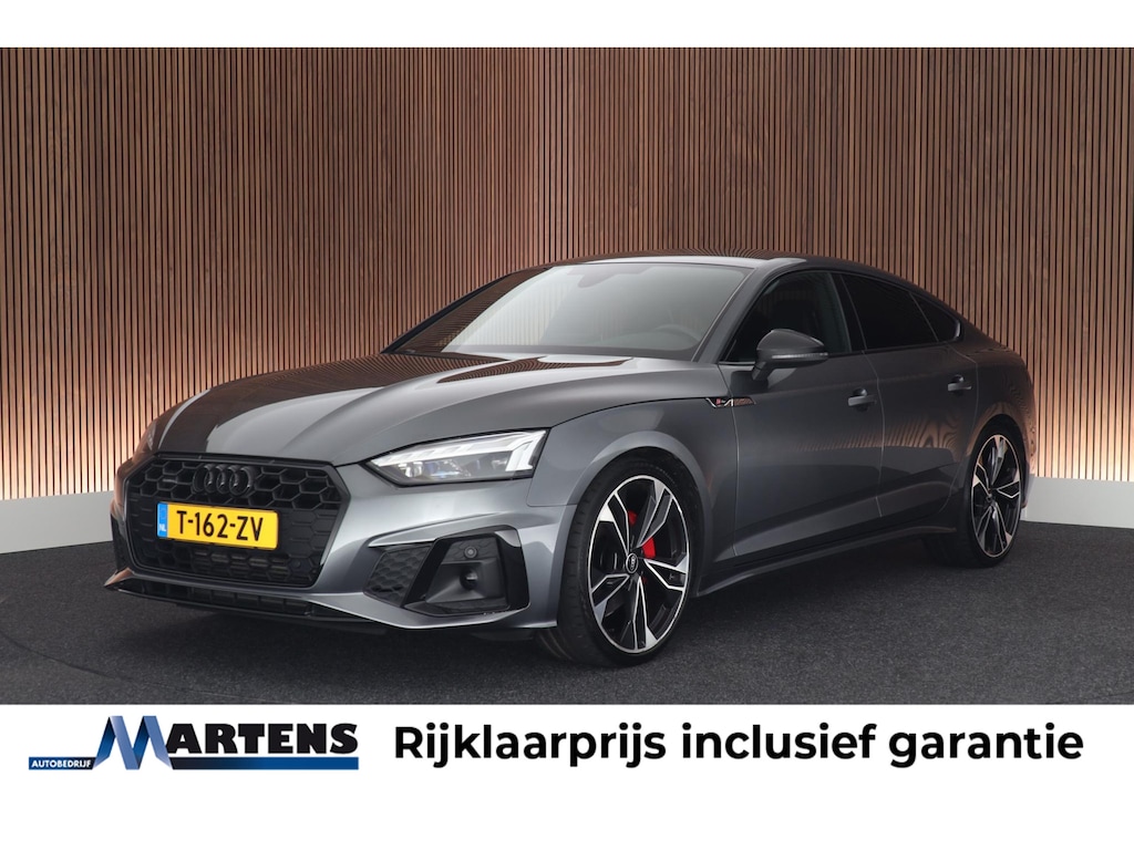 Audi A5 Sportback 40 TFSI 204pk quattro S edition Camera Keyless Stoelverwarming Memory Massage ACC Navigatie 2x S-Line