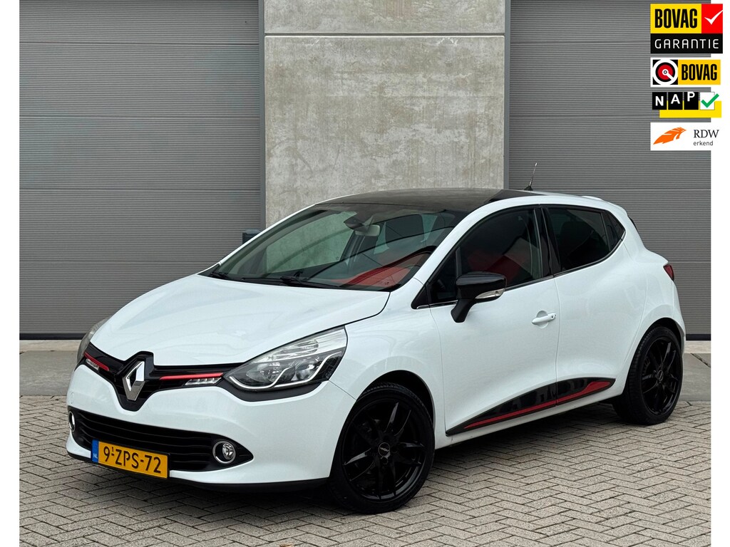 Renault Clio 1.2 TCe 120pk AUT 2015 Wit PANO|CAMERA|NAP|CLIMA