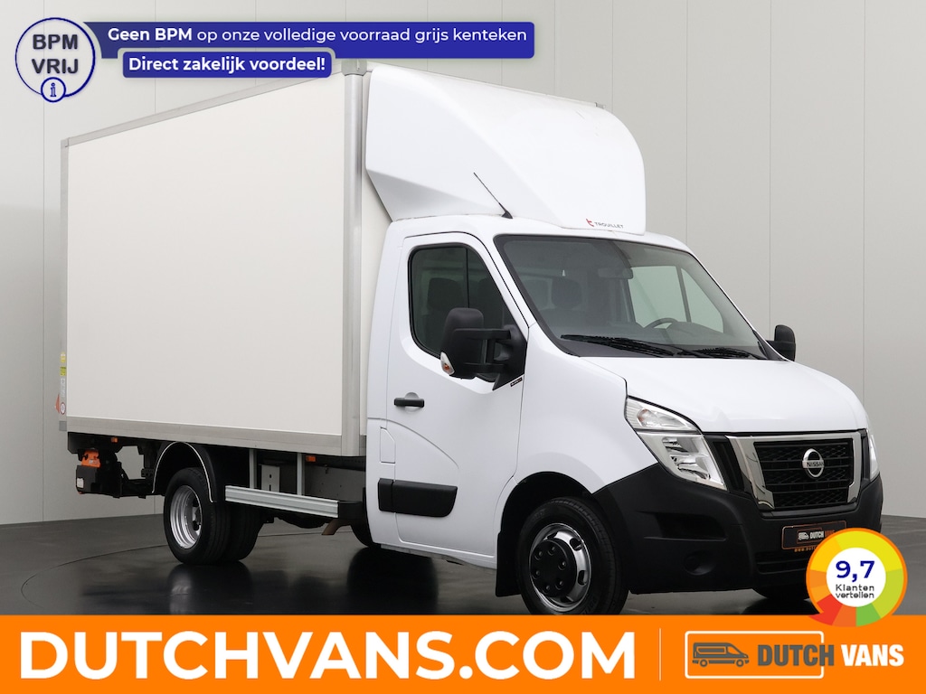 Nissan Interstar 2.3DCI 165PK Dubbellucht Bakwagen+Laadklep | Dakspoiler | Airco | Cruise | 3-Zits