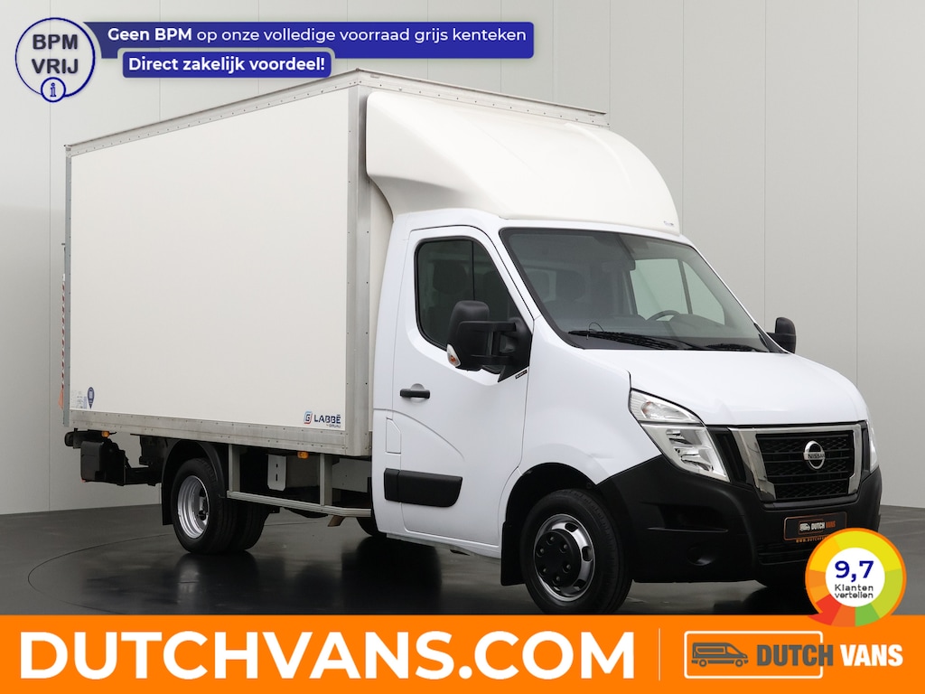 Nissan Interstar 2.3DCI 165PK Dubbellucht Bakwagen+Laadklep | Dakspoiler | Airco | Cruise | 3-Zits