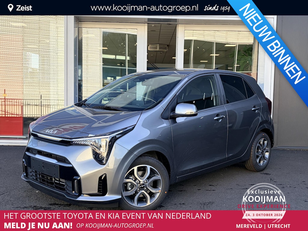 Kia Picanto 1.0 GDi ExecutiveLine | Rijklaarprijs incl. 2000 euro inruilvoordeel | Stoel/stuurverwarming | Climate control | Keyless go/start | Draadloze telefoonlader | Navigatie