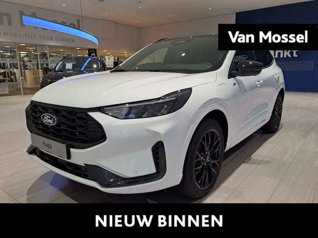 Ford Kuga 2.5 PHEV ST-Line X | PRE-REG VOORDEEL! | PANORAMADAK | ELEKTRISCHE TREKHAAK | ADAPTIEVE CRUISE CONTROL | BLACK PACKAGE | VOL!!
