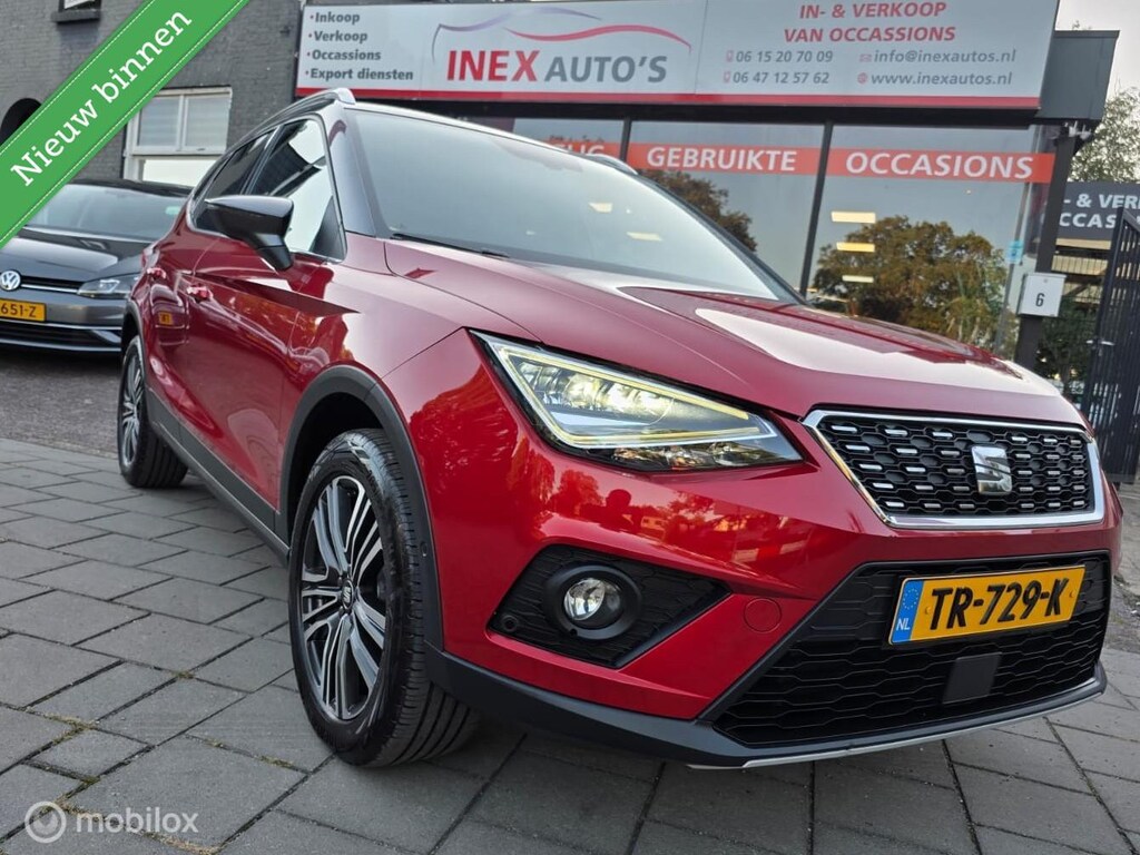 SEAT Arona 1.0 TSI Xcellence Carplay Led DSG Trekhaa. Incl.APK+Afleveringsbeurt