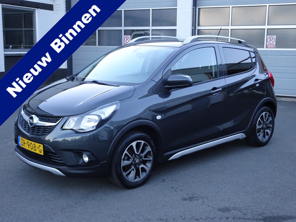 Opel Karl 1.0 Rocks Online Edition Apple carplay, cruise controle, airco, licht metalen velgen, parkeersensoren, dakreling, enz.