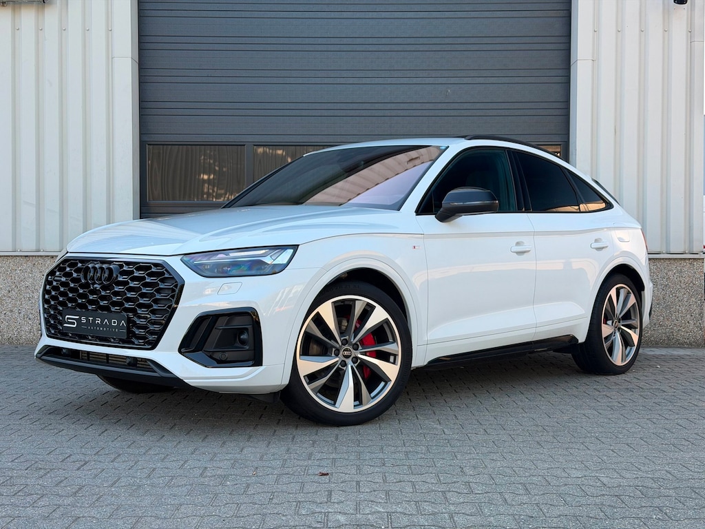 Audi Q5 Sportback 55 TFSI e S edition Competition | 367 PK | Pano | B&O 3D | HUD | ACC | Luchtvering | Trekhaak | 21"| BTW-auto
