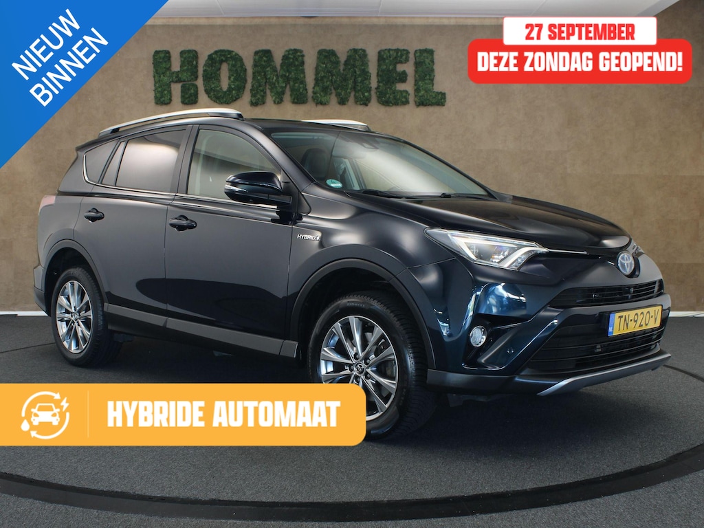 Toyota RAV4 2.5 Hybrid Dynamic Plus - ORIGINEEL NEDERLANDSE AUTO - AUTOMAAT - PARKEERSENSOREN VOOR EN ACHTER - 360 GRADEN CAMERA - TREKHAAK - VOLLEDIG LEDERE BEKLEDING