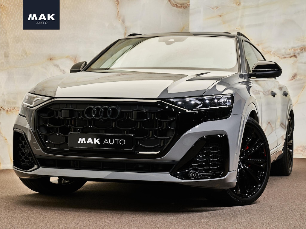 Audi Q8 60 TFSI e Quattro Pro Line S Competition , Audi Exclusive, pano, 4W-best, B&O, Luchtv., OLED, S sportstoelen, Laserlicht, 23"