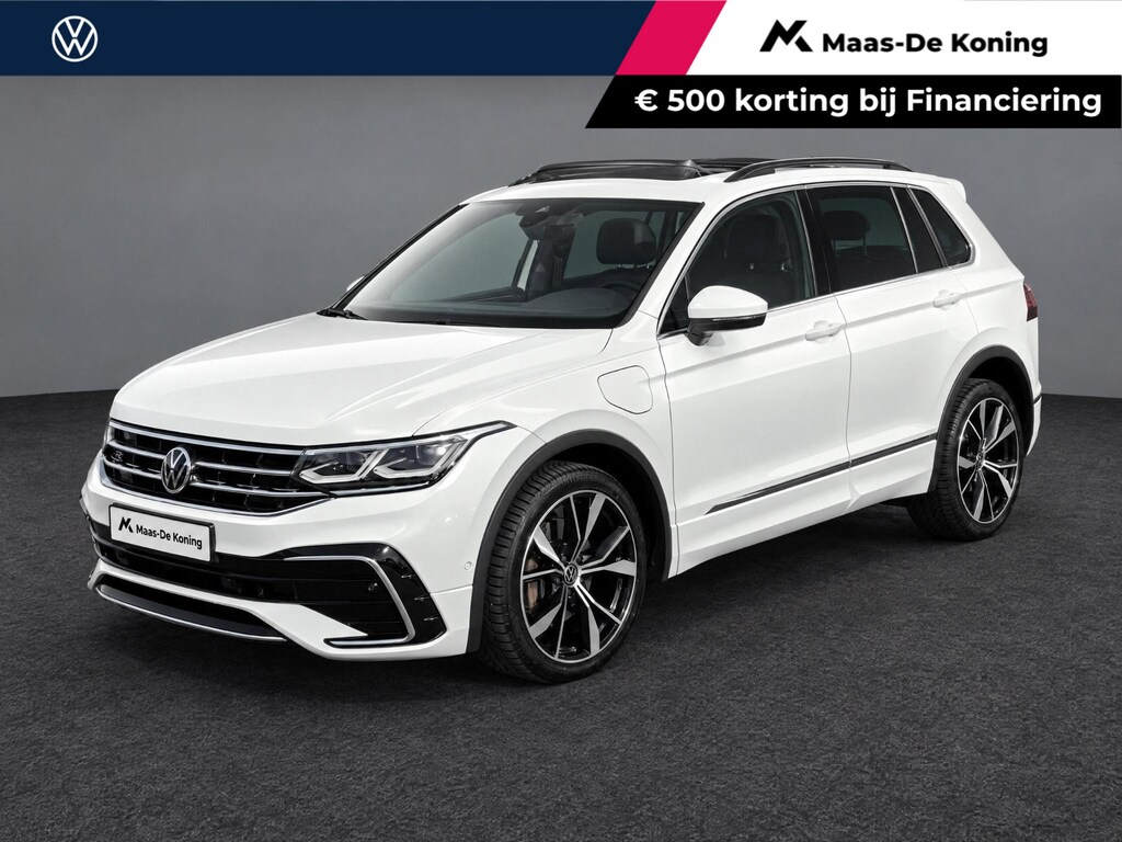 Volkswagen Tiguan 1.4 TSI 245pk DSG eHybrid R-Line Business+ · Panoramadak · Camera · Wegklapbare Trekhaak · Apple/Android Car Play · 20'' Inch · Dodehoeksensor · Stoelverwarming ·